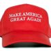 A "Make America great again" hat.